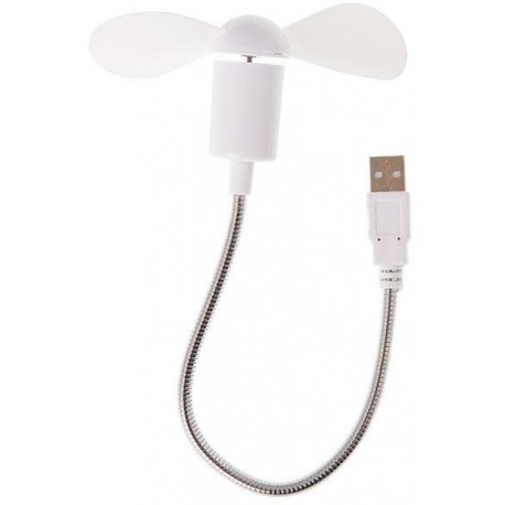 USB větráček - bílý