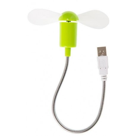 USB větráček - zelený