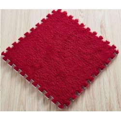 Puzzle Kobereček - 6 Ks - červený