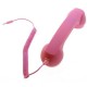 Retro sluchátko na mobil - růžové